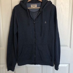 Heather blue Penguin hoodie